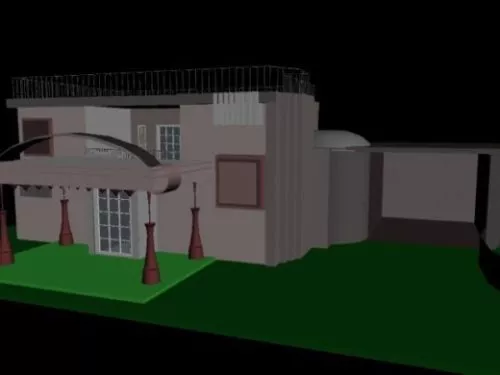 Blocks House Module 3d model Blocks House Module 3d model