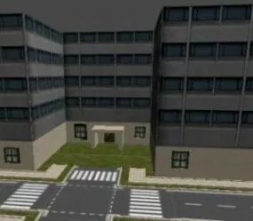 Headquarter Building 3d model
