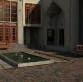 Old House Building 3d model