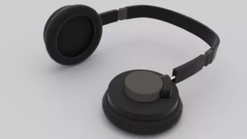 Small Headphones 3d model Small Headphones 3d model