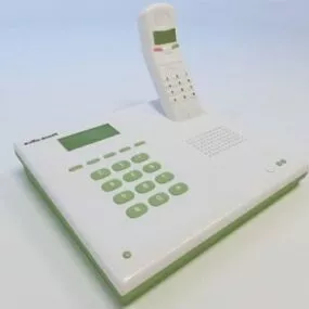 Office Vintage Phone 3d model