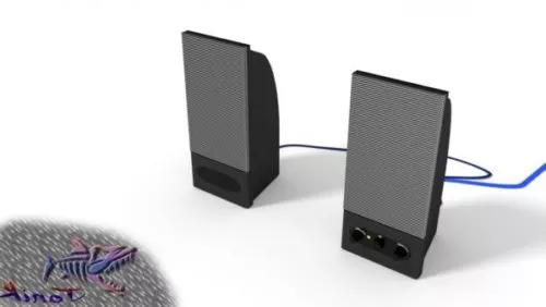 Bookstore Controller Gadget With Lcd 3d model