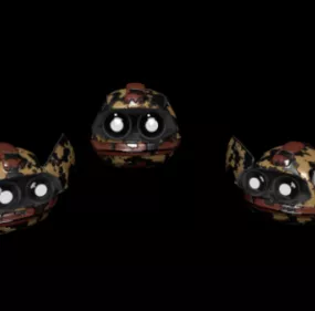 Head Robot 3d model