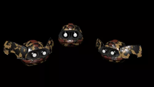Animal Robot With Controller 3d model
