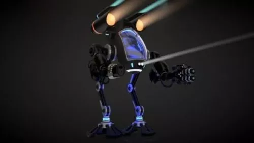Robot Cockpit Character 3d model Robot Cockpit Character 3d model