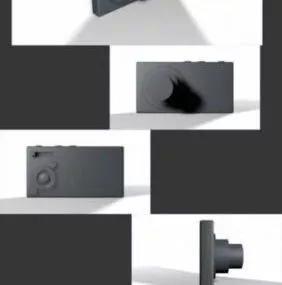 Small Digital Camera 3d model