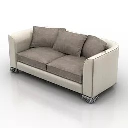 Living Room Sofa Luxury Design 3d model