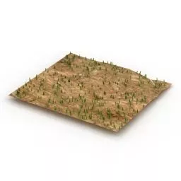 Lowpoly Grass Piece 3d model Lowpoly Grass Piece 3d model