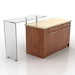 Furniture Wood Table 3d model Furniture Wood Table 3d model