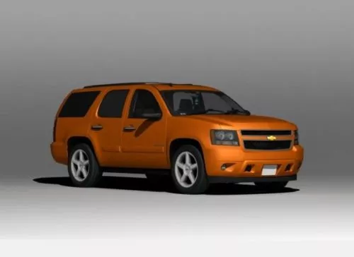 White Chevrolet Camaro 3d model