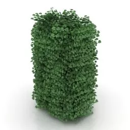 Alien Tower With Landscape 3d model