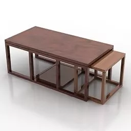 Slide Table Design 3d model