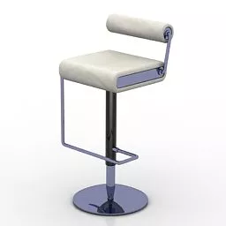 High Bar Chair Design 3d model