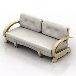 Home 2 Seats Sofa 3d model