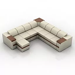 Sectional Sofa 3d model