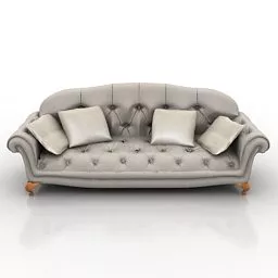 Old Classic Sofa 3d model Old Classic Sofa 3d model