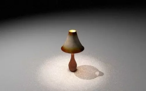 Classic Desk Lamp 3d model Classic Desk Lamp 3d model