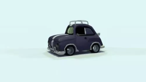 Gaming Cartoon Car 3d model Gaming Cartoon Car 3d model