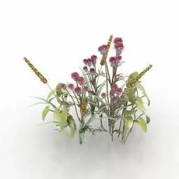 Balcony Flower 3d model