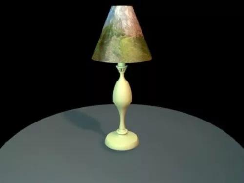 Hotel Decor Lamp 3d model Hotel Decor Lamp 3d model