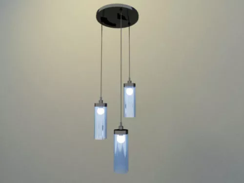 Kitchen Ceiling Pendant Lamp 3d model Kitchen Ceiling Pendant Lamp 3d model