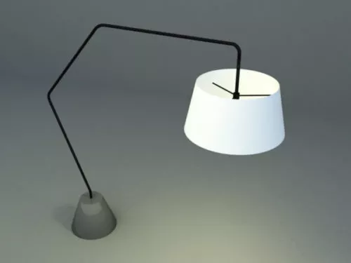 Modern Reading Lamp 3d model Modern Reading Lamp 3d model