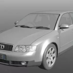 Lowpoly Audi A4 Car 3d model