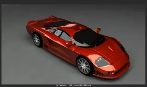 Lowpoly Sport Car 3d model Lowpoly Sport Car 3d model