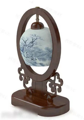 Classic Reading Lamp 3d model Classic Reading Lamp 3d model
