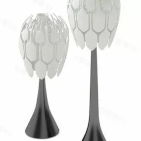 Modern Couple Reading Lamp 3d model