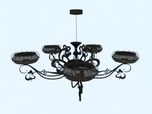 Classic Pendant Lamp 3d model Classic Pendant Lamp 3d model