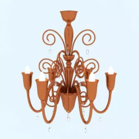 Classic Pendant Lamp 3d model