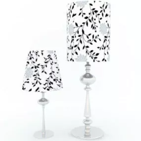 Reading Lamp Modern Shade 3d model