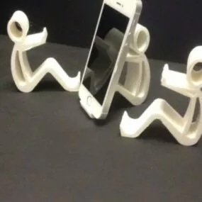 Printable Phone Holder Phone Stand 3d model
