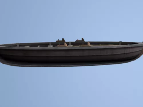 Modern Sailing Boat 3d model
