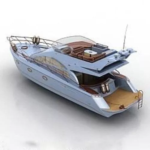 Classic Sailing Ship 3d model