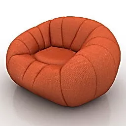 Inflatable Armchair 3d model