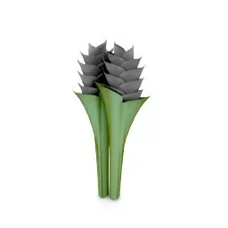 Vase Flower Gift Present 3d model