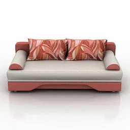 Old Lawson Sofa 3d model Old Lawson Sofa 3d model