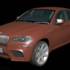 Vehicle Bmw X6 Car 3d model