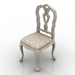 Classic Chair Luxury Design 3d model