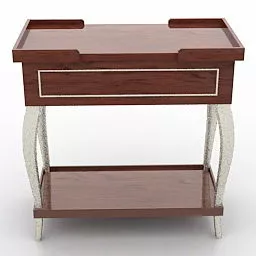 Home Wooden Table 3d model