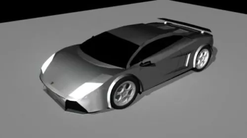 Lamborghini Gallardo Lowpoly Car 3d model Lamborghini Gallardo Lowpoly Car 3d model