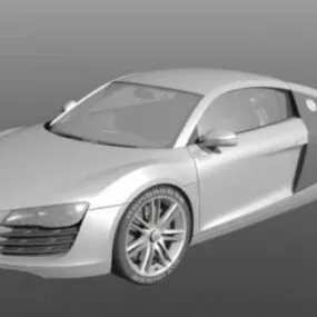 Audi R8 Modern Car 3d model