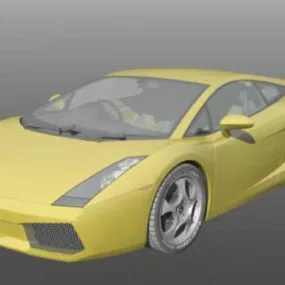 Vehicle Lamborghini Gallardo Super Car 3d model