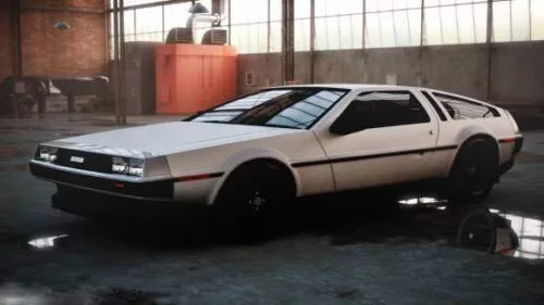 Delorean Old Style Car 3d model Delorean Old Style Car 3d model