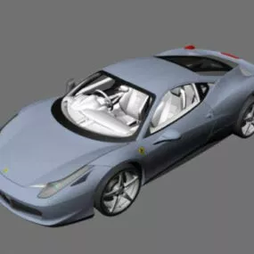 Car Ferrari 458 Italia Design 3d model