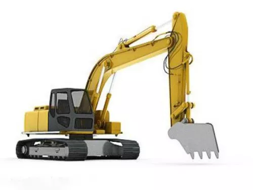 Bagger Excavator 3d model