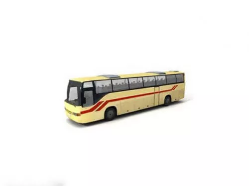 Vintage Bus Frankenkar 3d model