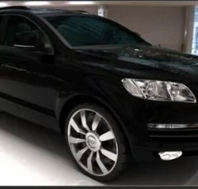 Audi Q7 Sedan Car 3d model